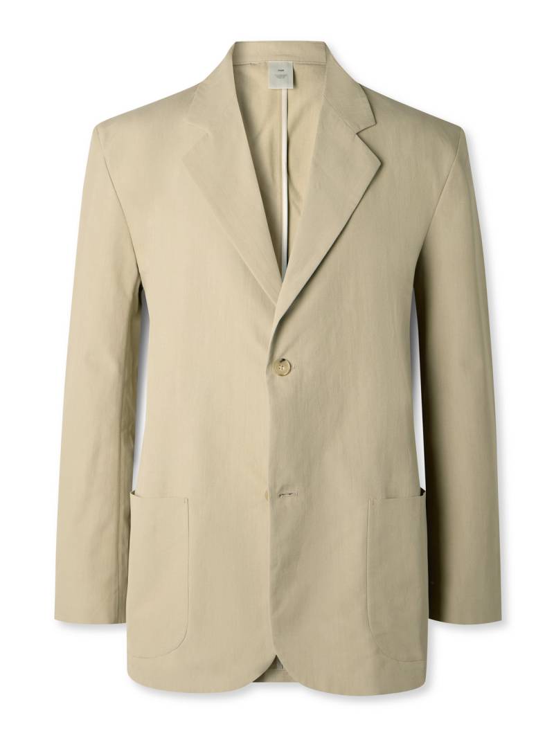 SSAM - Cotton and Silk-Blend Blazer - Men - Neutrals - L von SSAM