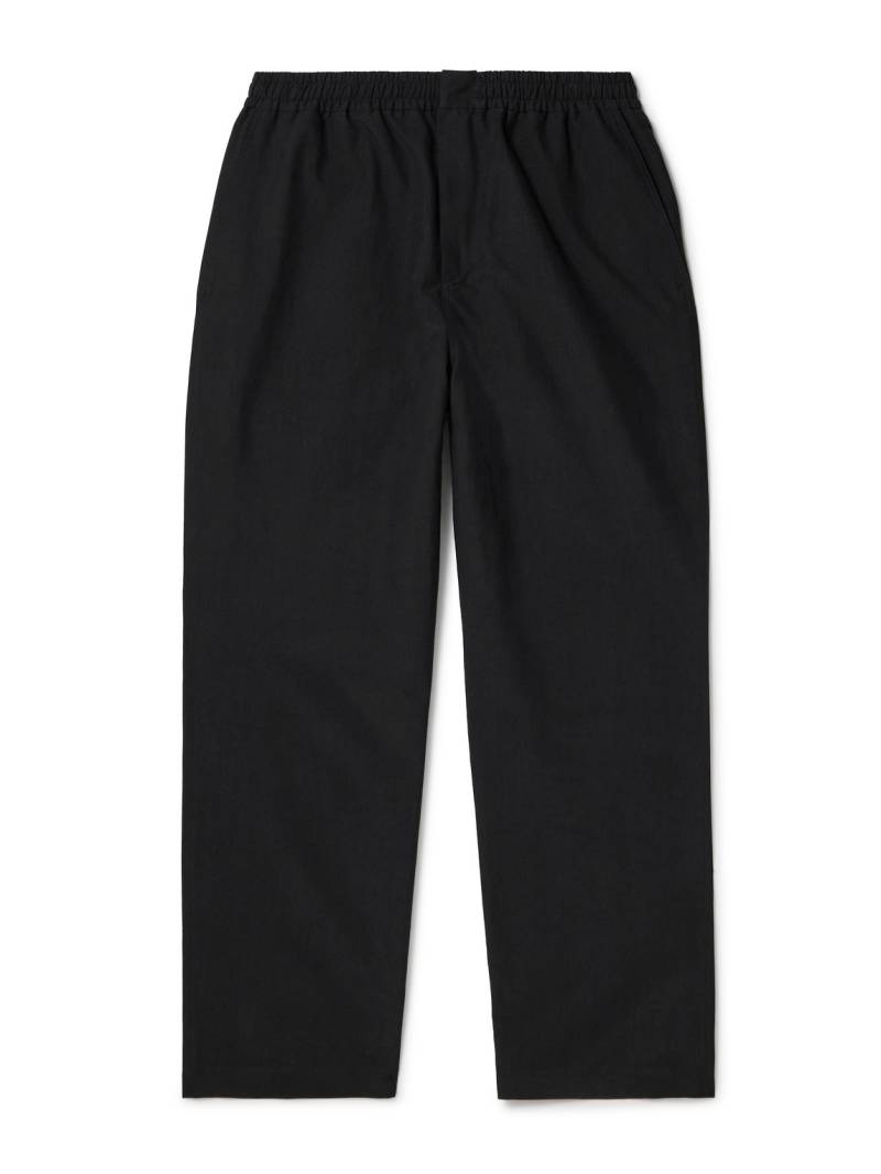 SSAM - Straight-Leg Cotton and Silk-Blend Trousers - Men - Gray - XL von SSAM