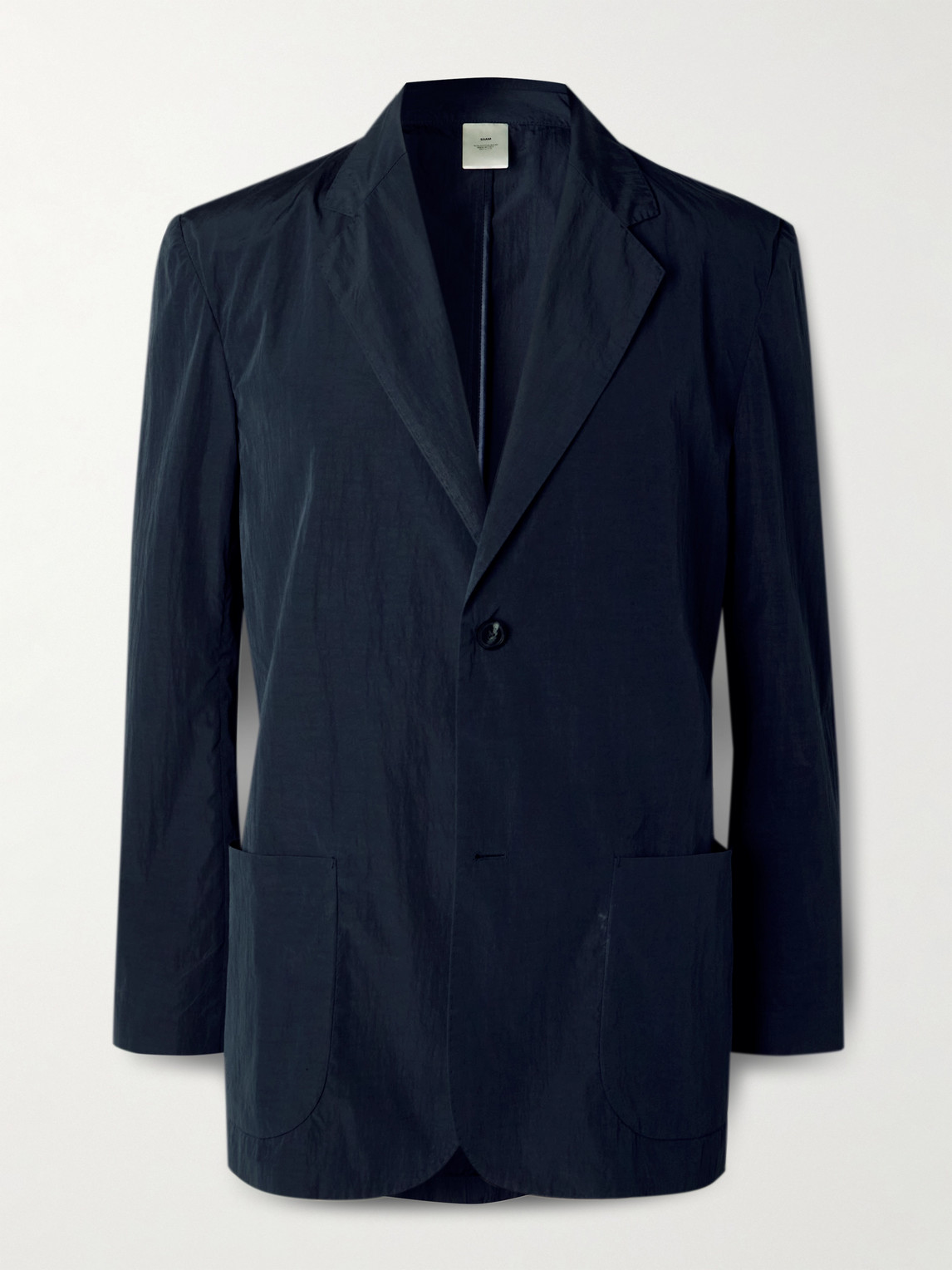 SSAM - Tech-Shell Blazer - Men - Blue - L von SSAM