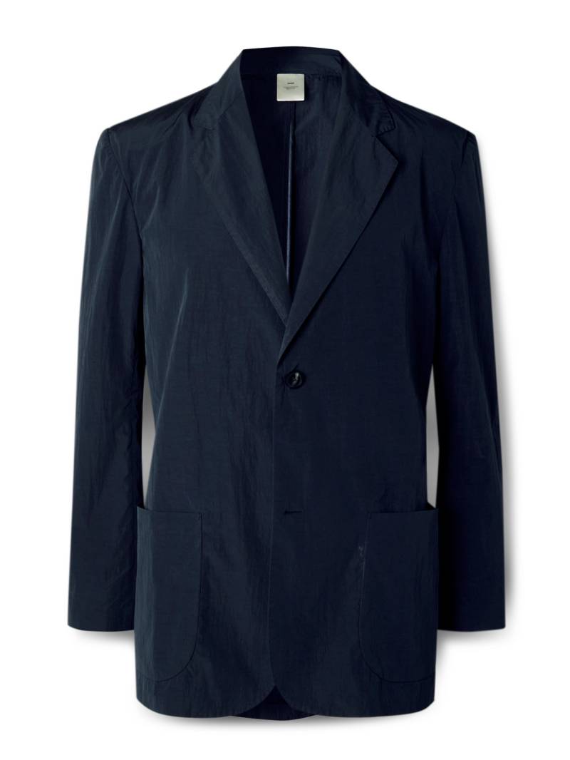 SSAM - Tech-Shell Blazer - Men - Blue - M von SSAM