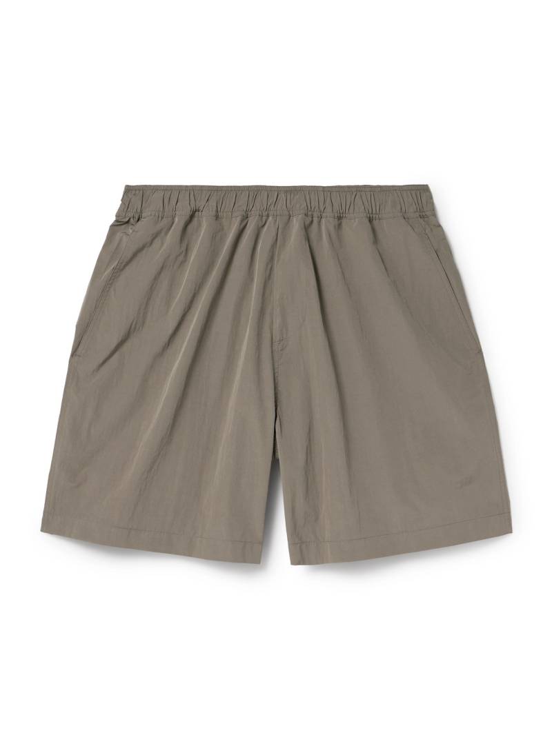 SSAM - Wide-Leg Shell Shorts - Men - Green - M von SSAM
