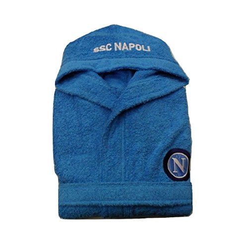 Frottee-Bademantel für Erwachsene - Offizielles Produkt des SSC Neapel M Vedi Foto von SSC NAPOLI