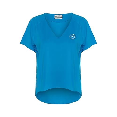 SSC NAPOLI Damen Season 23/24 Lady T-Shirt, Hellblau Napoli, XS von SSC NAPOLI