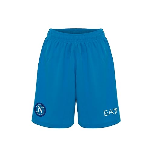 SSC NAPOLI Herren Match Shorts, Blau, XL von SSC NAPOLI