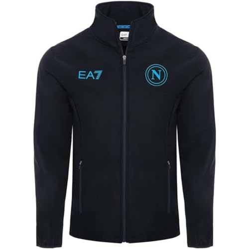 SSC NAPOLI Unisex 23/24 Softshell Jacke, Marineblau, XL von SSC NAPOLI