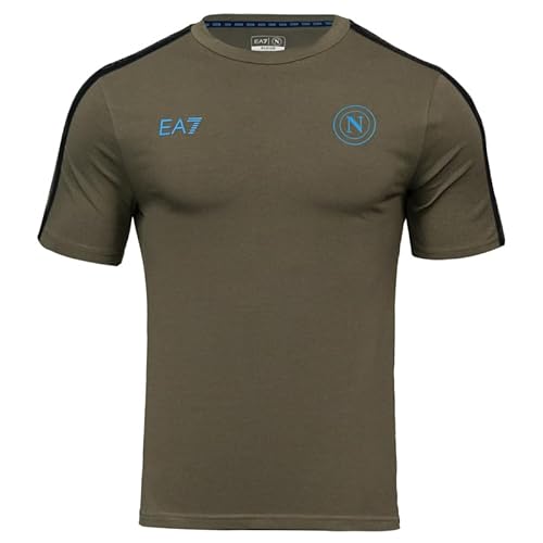 SSC NAPOLI Unisex Maglia Rappresentanza Ea7 T-Shirt, grün, 3XL-4XL von SSC NAPOLI