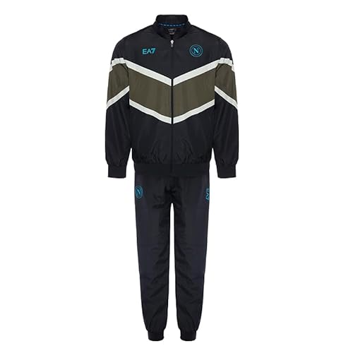 SSC NAPOLI Unisex Tuta Estiva Ea7 No Cappuccio Overall, hellblau, 3XL von SSC NAPOLI