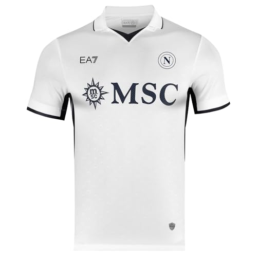 SSC Napoli Herren Maglia Gara Away Ea7 T-Shirt, Medium von SSC NAPOLI