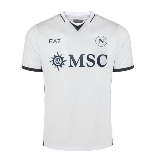SSC Napoli Herren Maglia Replica Away Ea7 T-Shirt, Medium SSC Napoli Herren Maglia Replica Away Ea7 T-Shirt, Medium von SSC NAPOLI