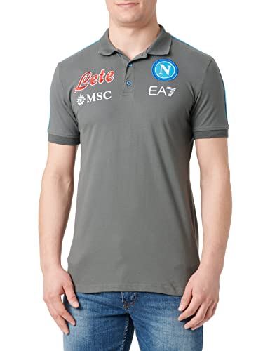 SSC Napoli Polo Shirt Mannschaft Magnet 2022/2023 S von SSC NAPOLI