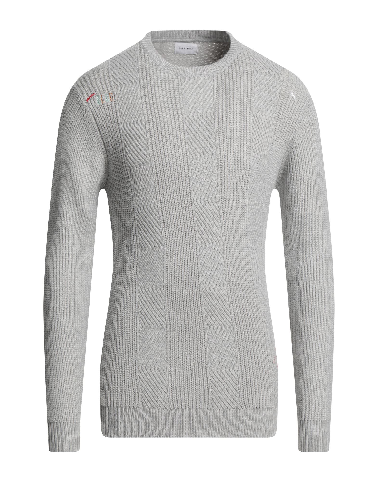 SSEINSE Pullover Herren Hellgrau von SSEINSE