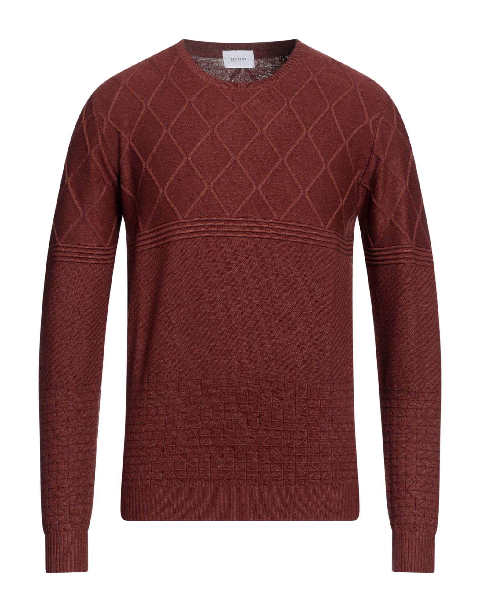 SSEINSE Pullover Herren Rostrot von SSEINSE