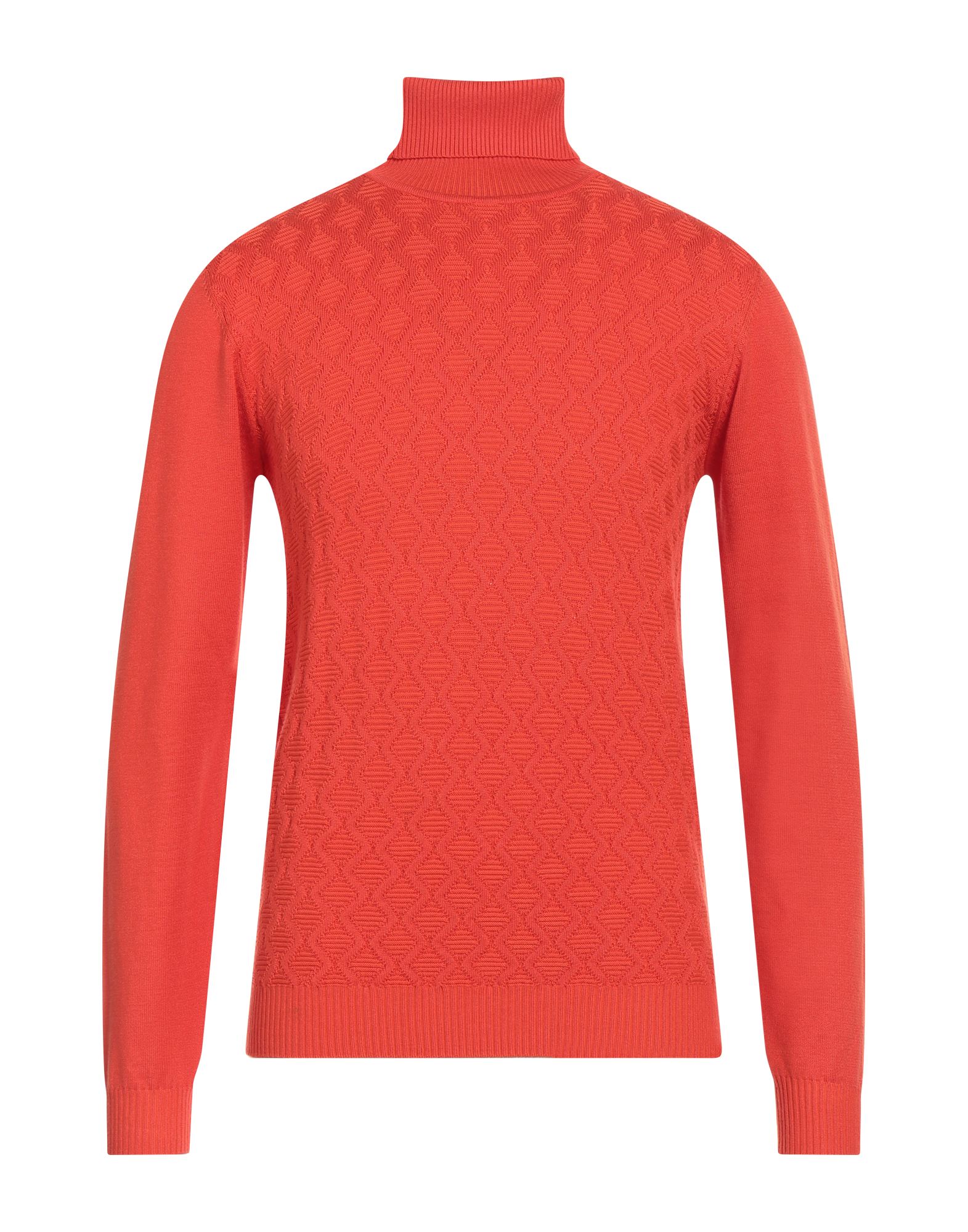 SSEINSE Rollkragenpullover Herren Orange von SSEINSE