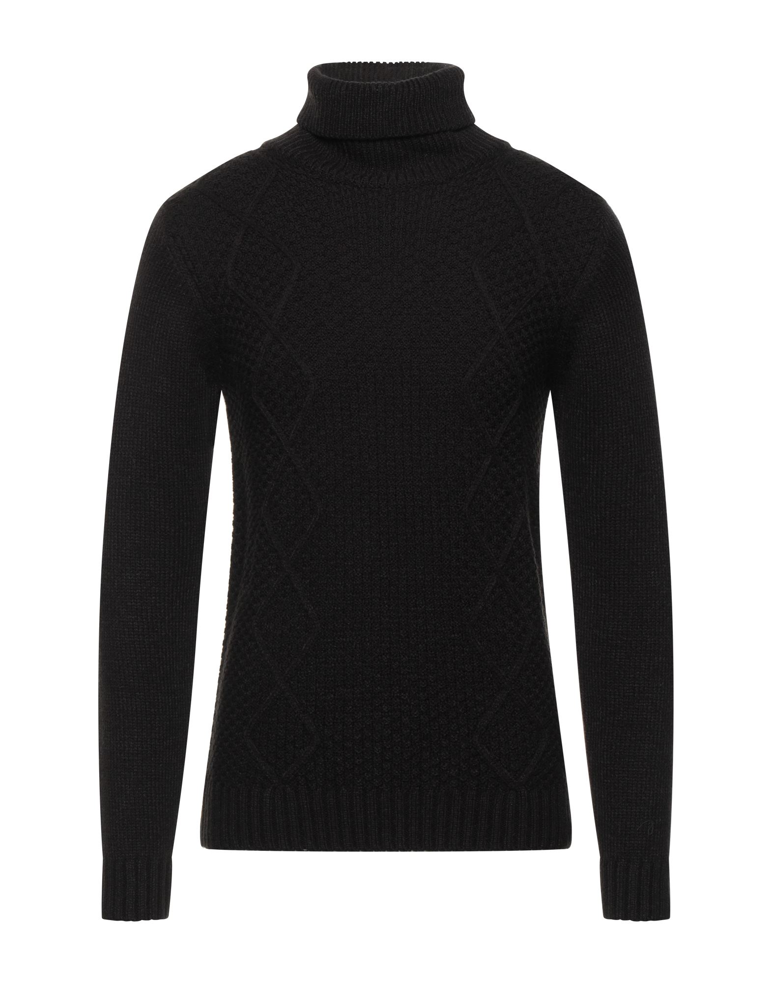 SSEINSE Rollkragenpullover Herren Schwarz von SSEINSE