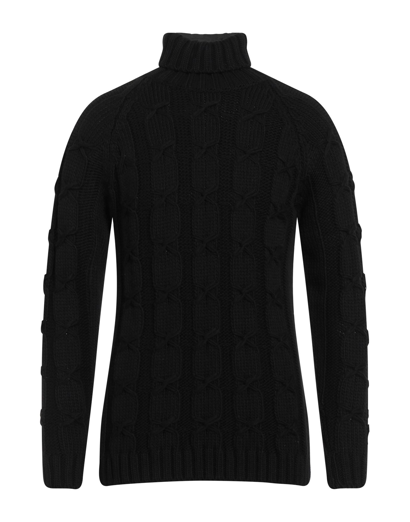 SSEINSE Rollkragenpullover Herren Schwarz von SSEINSE