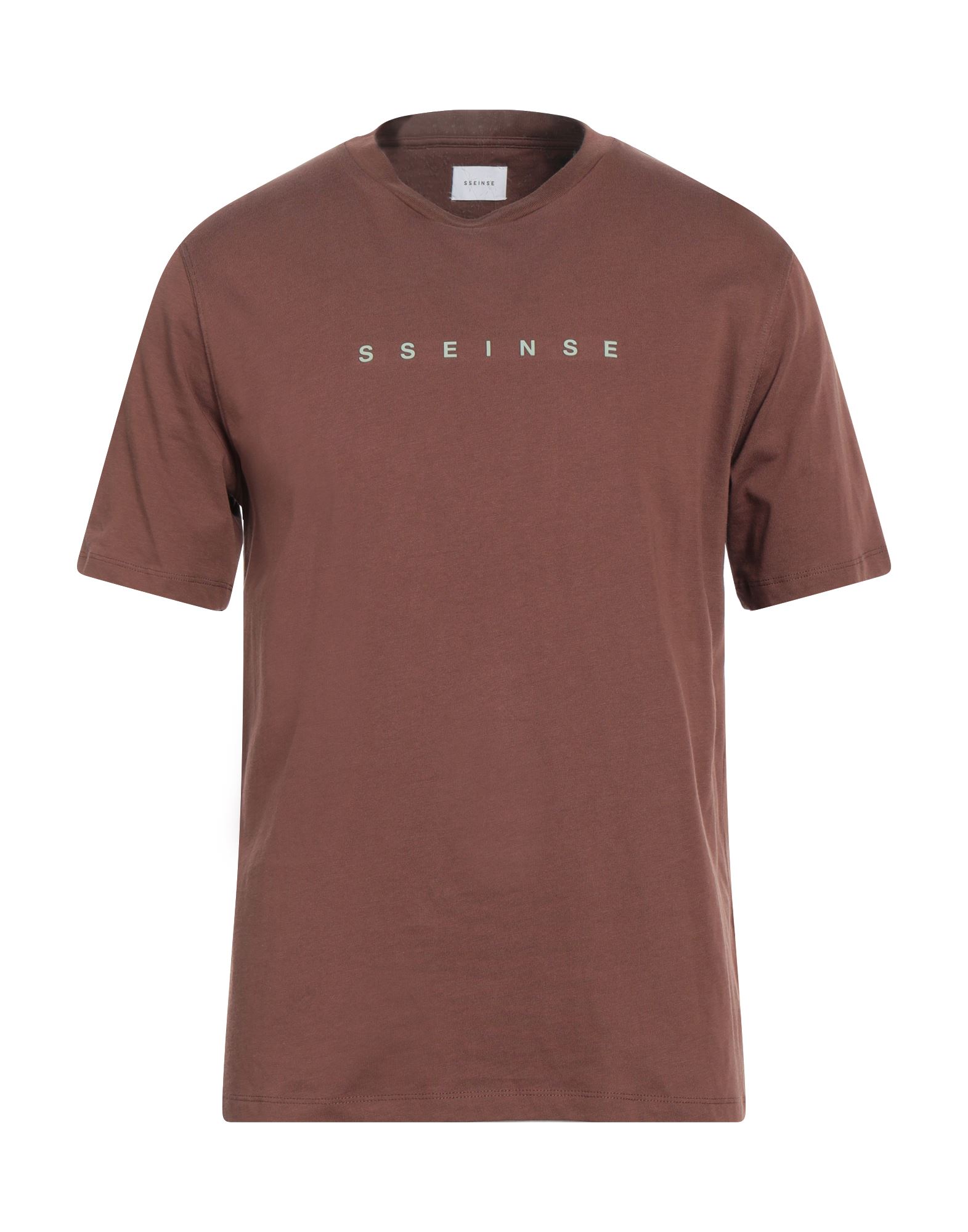 SSEINSE T-shirts Herren Braun von SSEINSE