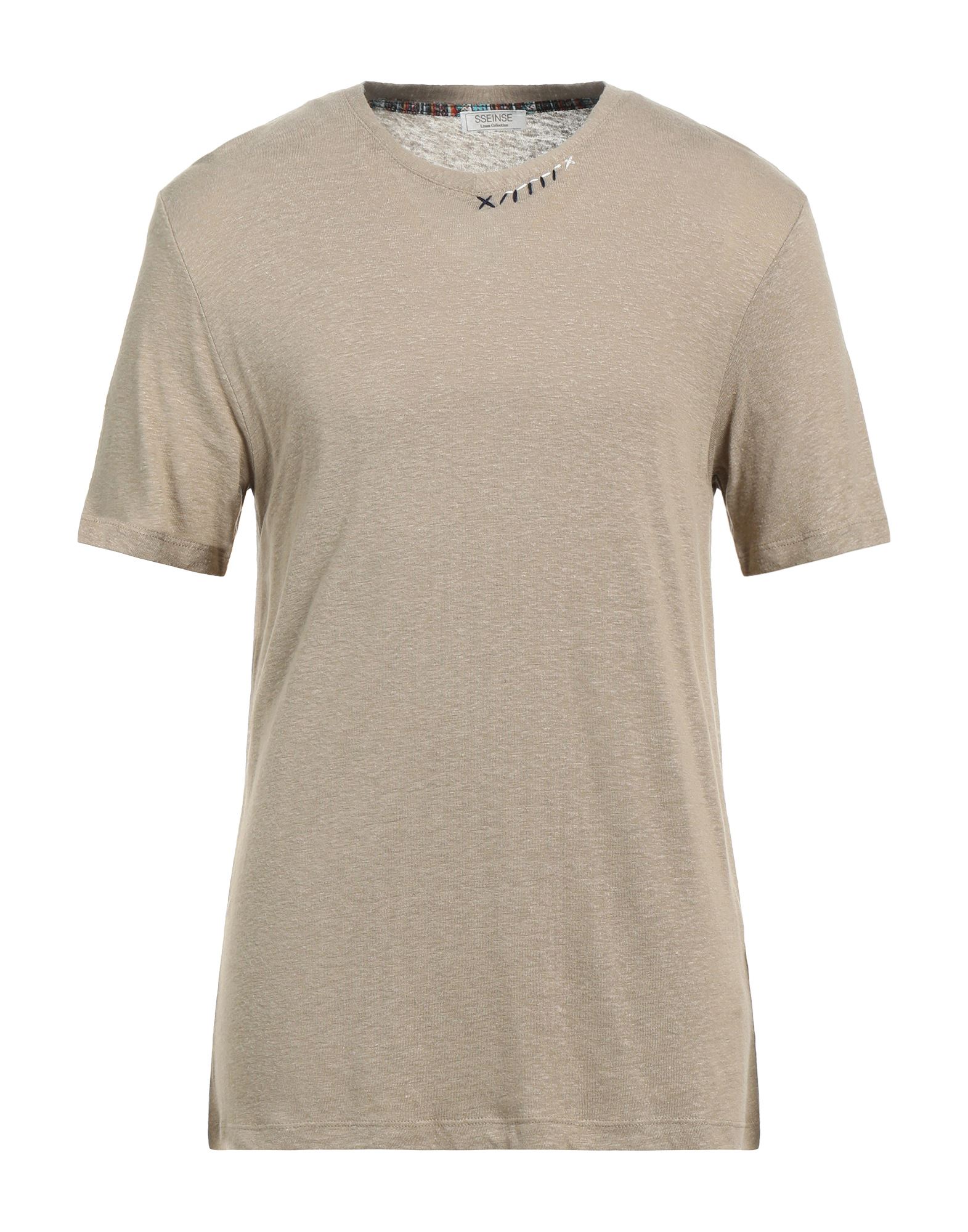 SSEINSE T-shirts Herren Khaki von SSEINSE