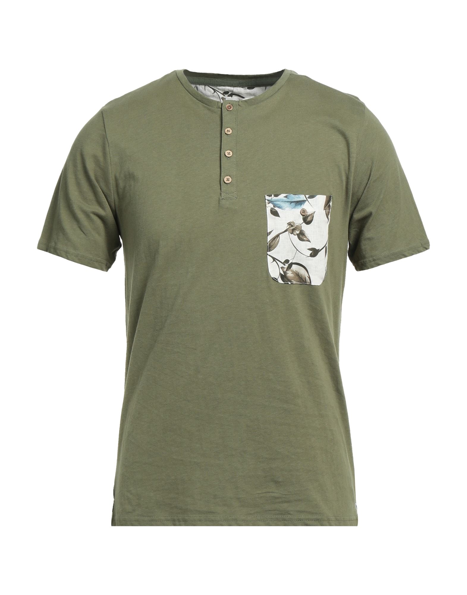 SSEINSE T-shirts Herren Militärgrün von SSEINSE