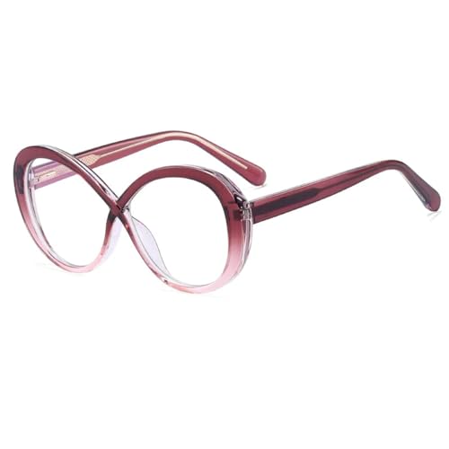 SSFVTTL Anti-Blaulicht-Brillengestelle für Damen (Lila Pink) von SSFVTTL
