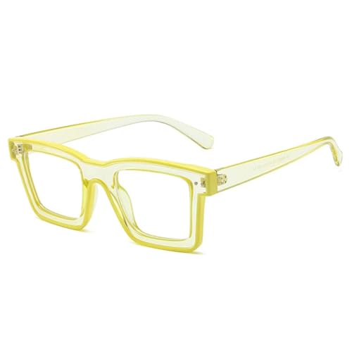 SSFVTTL Beliebte Mode Candy Farbe Brillengestell Frauen Männer (Gelb) von SSFVTTL