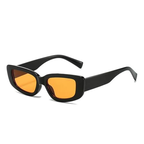 SSFVTTL Beliebte Mode Cat Eye Sonnenbrille Frauen Vintage Leopard Gradient UV400 Männer (Schwarz Orange) von SSFVTTL