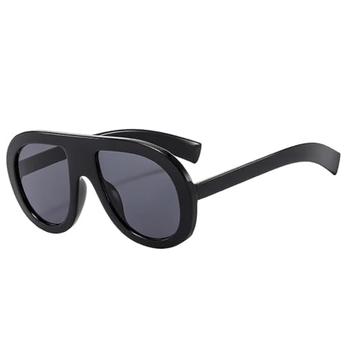 SSFVTTL Herrenmode Sonnenbrillen Damen Gradient UV400 (Schwarz Grau) von SSFVTTL