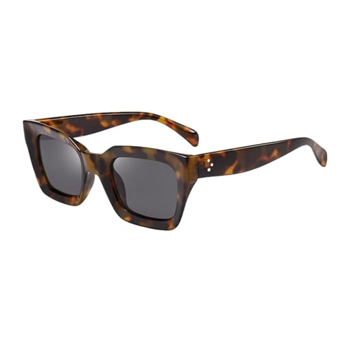 SSFVTTL Klassische Damen-Sonnenbrille, modischer Herren-Rahmen in Champagner (Leopardenschwarz) von SSFVTTL