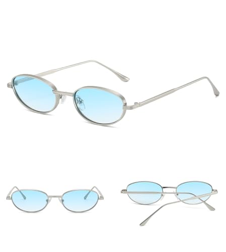 SSFVTTL Mode Kleine Runde Retro Sonnenbrille Frauen Klassische Vintage Punk (3602-C6) von SSFVTTL