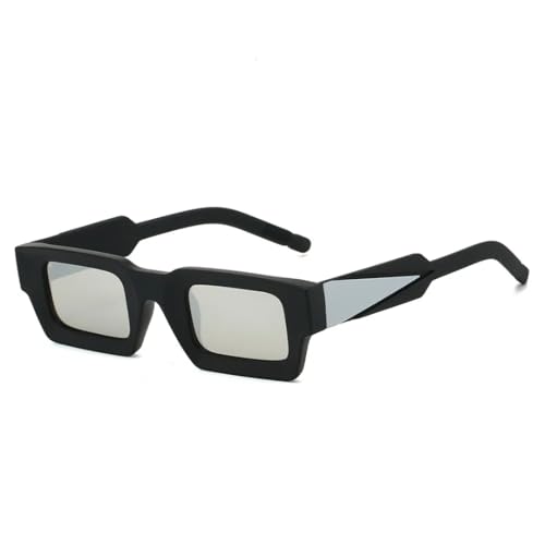 SSFVTTL Mode Retro Rahmen Sonnenbrille Männer Frauen Beliebte Kleine Rahmen Reflektierende Linse Uv400 (6233-C3) von SSFVTTL
