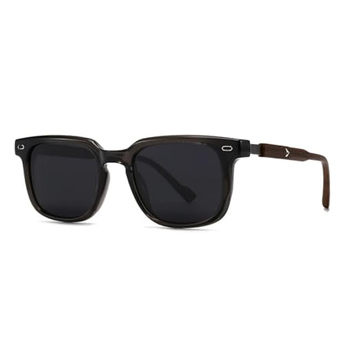 SSFVTTL Mode Sonnenbrillen Damen Retro Rechteck Brille Weiblich Uv400 (TTYJ367-1) von SSFVTTL