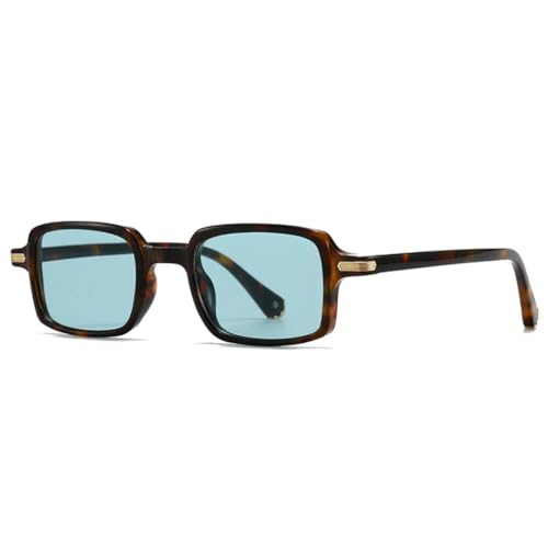 SSFVTTL Mode Sonnenbrillen Männer Frauen Luxus Retro Rechteck Sonnenbrille Weiblich Beliebt (TTYJ380-5) von SSFVTTL