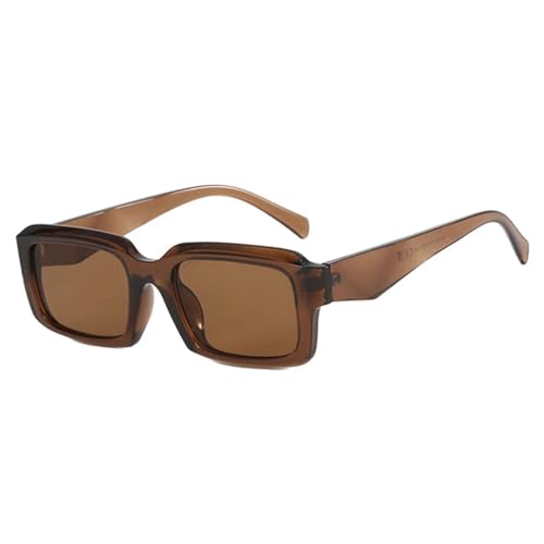 SSFVTTL Modische Damen-Sonnenbrille mit Farbverlauf, UV400 (Jelly Tea Tea) von SSFVTTL