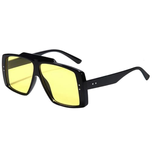 SSFVTTL Modische Sonnenbrillen, trendiger großer Rahmen für Herren und Damen, vielseitig einsetzbar (T22116-C2) von SSFVTTL