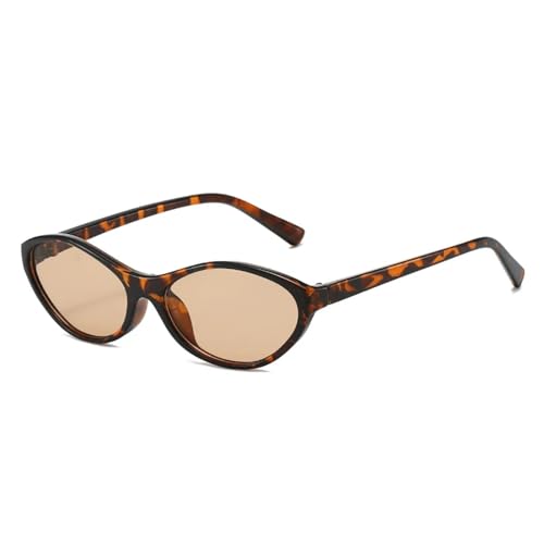 SSFVTTL Retro Cat Eye Sonnenbrille UV400 Damenmode (Leopard Champagner) von SSFVTTL