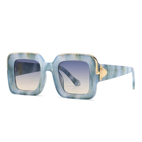SSFVTTL Retro Damen Luxus Sonnenbrille Mode Gradient Mirror Uv400 Herren (2) von SSFVTTL