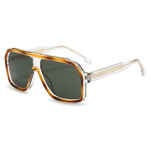 SSFVTTL Retro Herren Sonnenbrille Fashion Gradient Damen Luxus Shades Uv400 (TTYJ383-3) von SSFVTTL