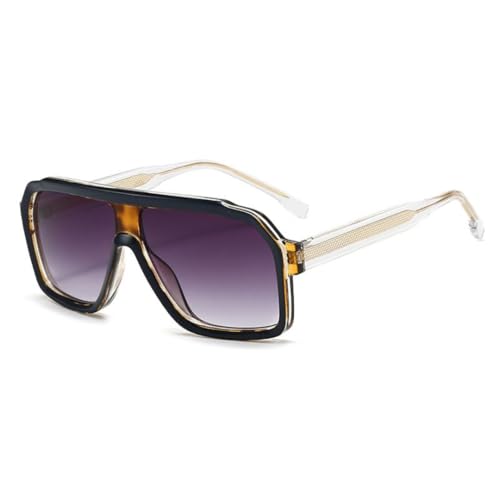 SSFVTTL Retro Herren Sonnenbrille Fashion Gradient Damen Luxus Shades Uv400 (TTYJ383-4) von SSFVTTL