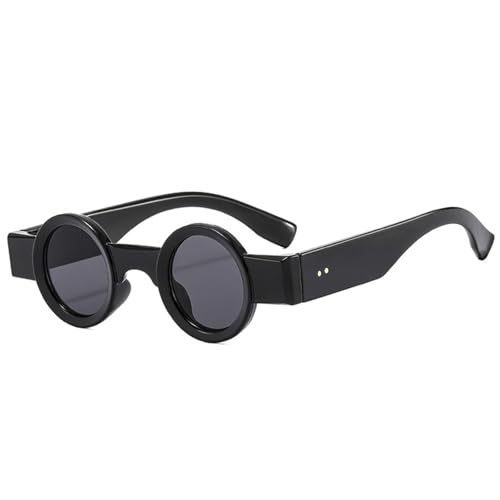 SSFVTTL Retro Kleine Runde Damen Punk Sonnenbrille Uv400 Mode Klare Ozeanlinse Herren (2 SSFVTTL Retro Kleine Runde Damen Punk Sonnenbrille Uv400 Mode Klare Ozeanlinse Herren (2 von SSFVTTL