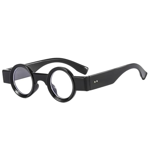 SSFVTTL Retro Kleine Runde Damen Punk Sonnenbrille Uv400 Mode Klare Ozeanlinse Männer (1) von SSFVTTL