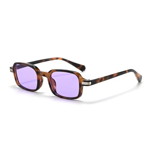 SSFVTTL Retro Rechteck Damen Sonnenbrille Mode Klar Ozean Farbverlauf Gläser Shades Uv400 Herren (9021-C5) von SSFVTTL