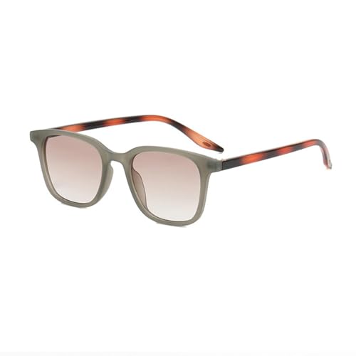 SSFVTTL Retro Sonnenbrille Beliebte Kontrastfarbe Matt Gradient Uv400(5) von SSFVTTL