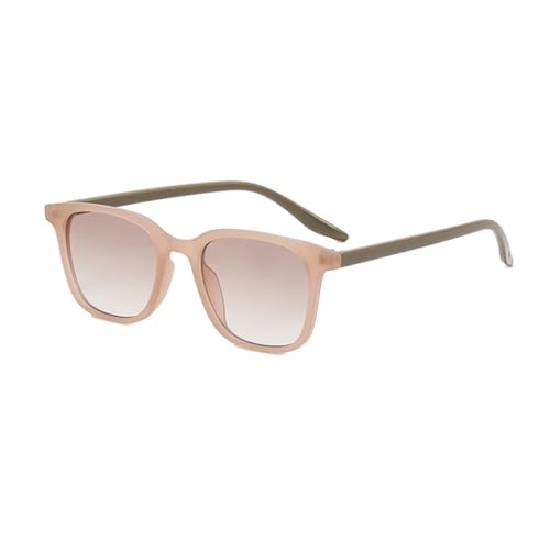 SSFVTTL Retro Sonnenbrille Beliebte Kontrastfarbe Matt Gradient Uv400(7) von SSFVTTL