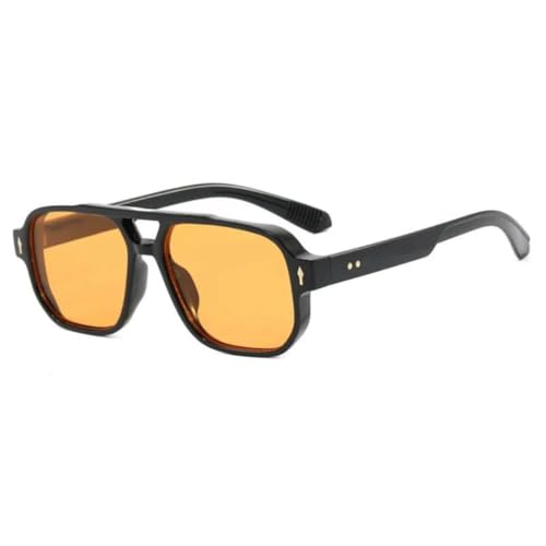 SSFVTTL Retro Sonnenbrille Damen Herren Mode Luxus Nieten Sonnenbrille UV400 (TTYJ363-13) von SSFVTTL