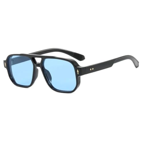 SSFVTTL Retro Sonnenbrille Damen Herren Mode Luxus Nieten Sonnenbrille UV400 (TTYJ363-16) von SSFVTTL