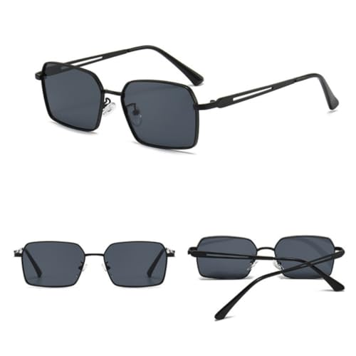 SSFVTTL Retro-Sonnenbrille für Männer und Frauen, modisch, kleiner Rahmen, Polygon, UV400 (TYJ90-4) von SSFVTTL