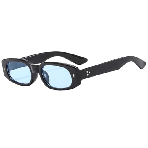 SSFVTTL Trendy Rechteck Sonnenbrille Frauen Luxus Nieten Rechteckig Männer Uv400 (2) von SSFVTTL