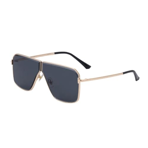 SSFVTTL VintageOversized Randlose Sonnenbrille Herren Damen Retro Gradient UV400 (TTYJ342-1) von SSFVTTL
