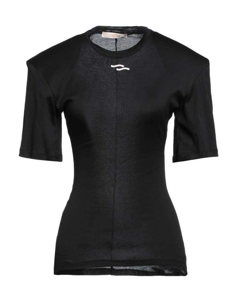 SSHEENA T-shirts Damen Schwarz von SSHEENA