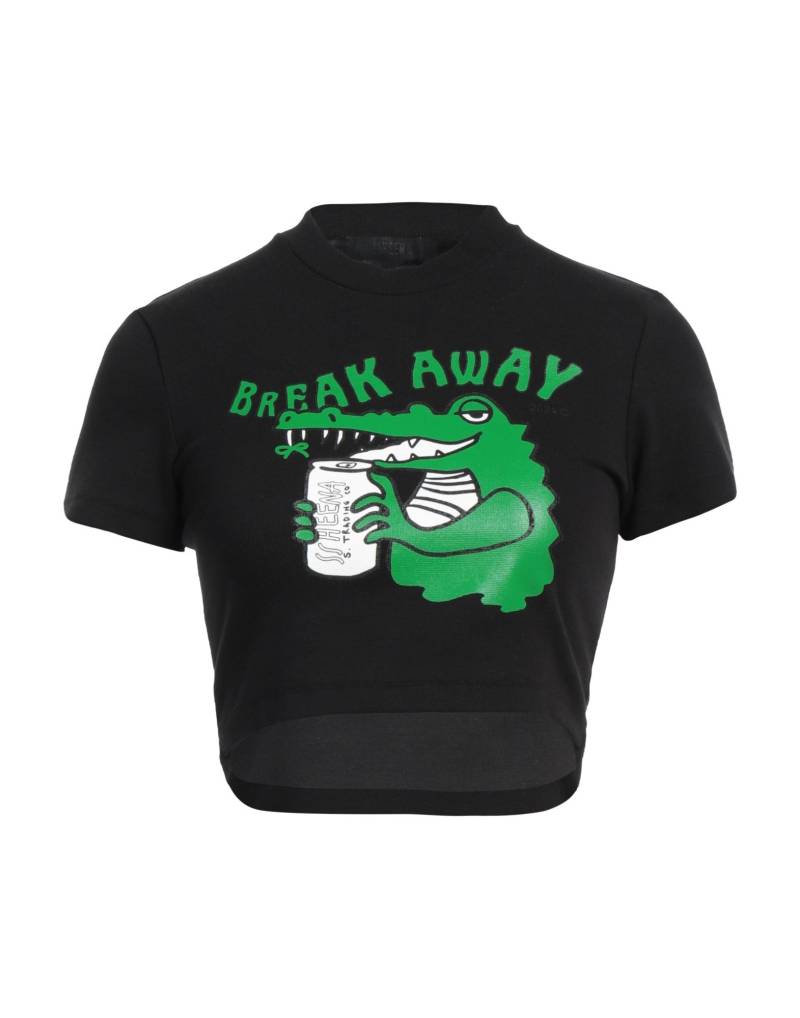 SSHEENA T-shirts Damen Schwarz von SSHEENA