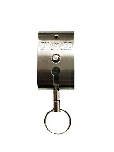 SSK superskunk Gürtel-Schlüsselanhänger aus Metall (Silber), grau von SSK superskunk